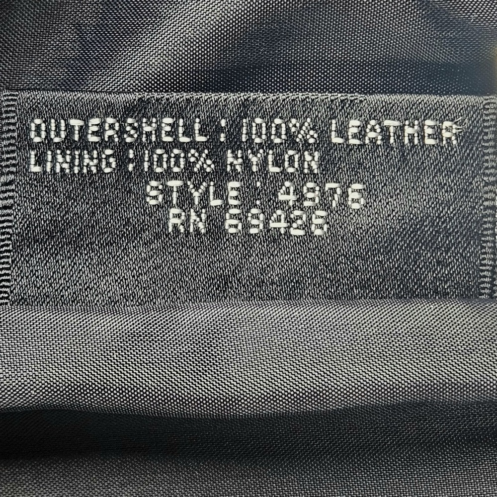 Wilsons Leather Trench Coat Black Duster Small Thinsulate Batwing Dolman Long - Picture 15 of 16
